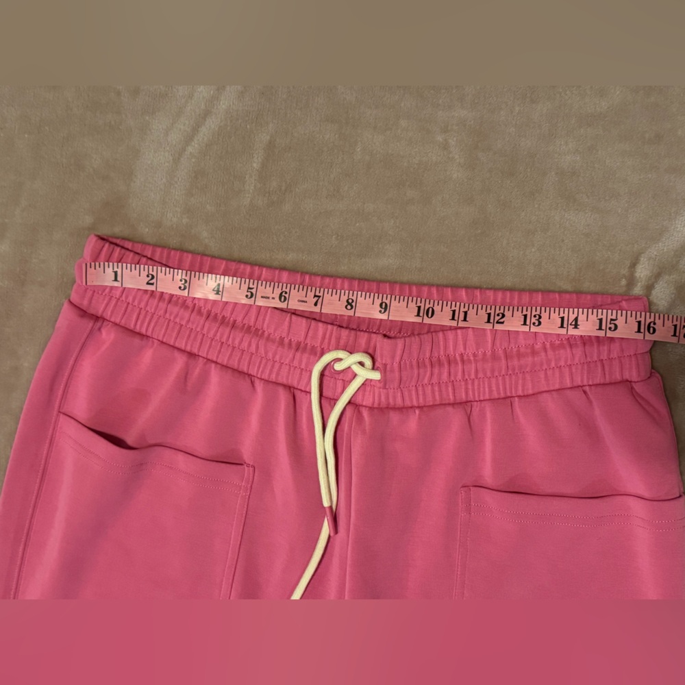 Splendid Massie Scuba Knit Sweatpants pink Size XL - Picture 9 of 13
